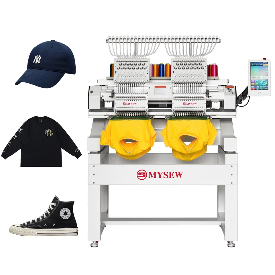 Embroidery Machine - Промышленная автоматическая высокоскоростная компьютеризированная вышивальная машина