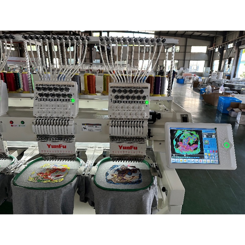 Высокоскоростная 6-головочная  – обзор и цена Embroidery Machine