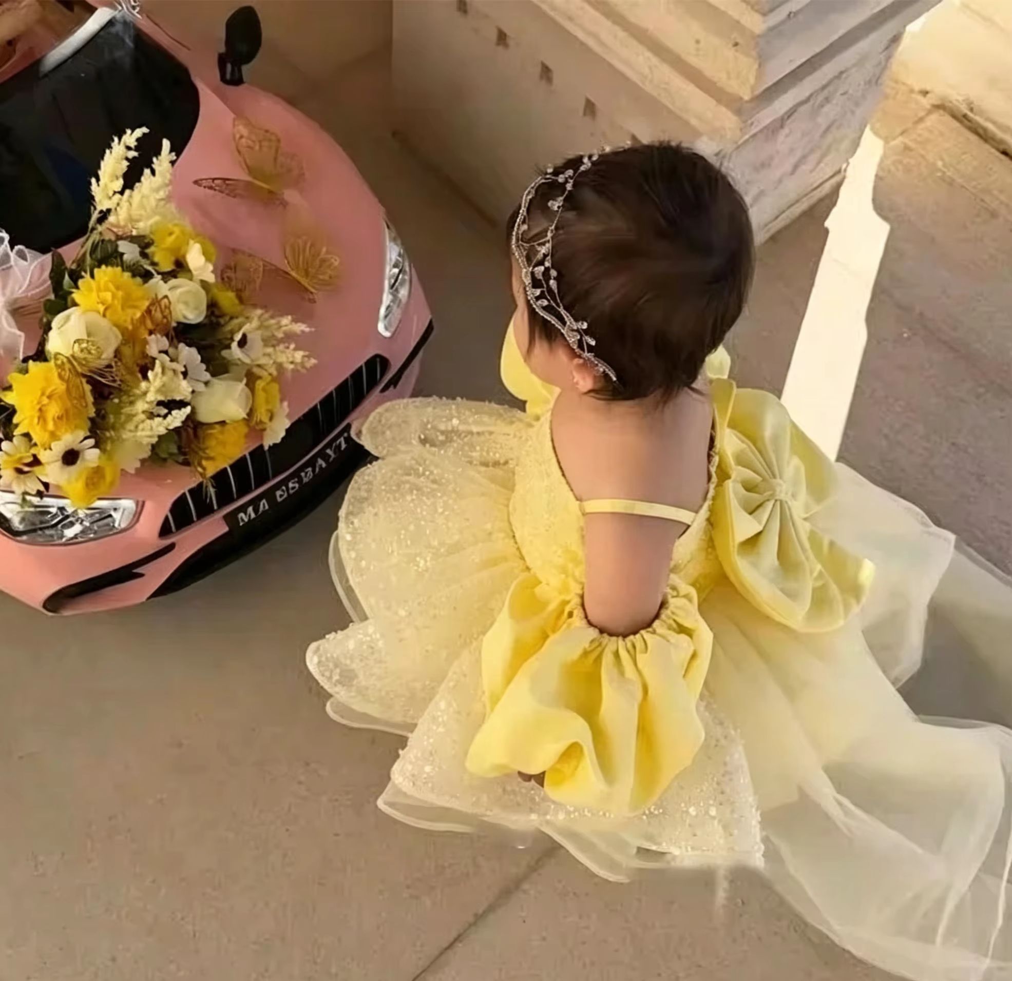 Милые желтые платья с цветочны – обзор и цена Embroidery Yellow Flower