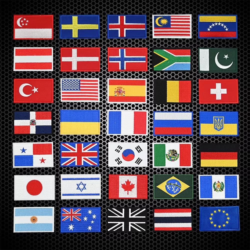 Вышитые нашивки-флаги США, Вел – обзор и цена Embroidery Uk