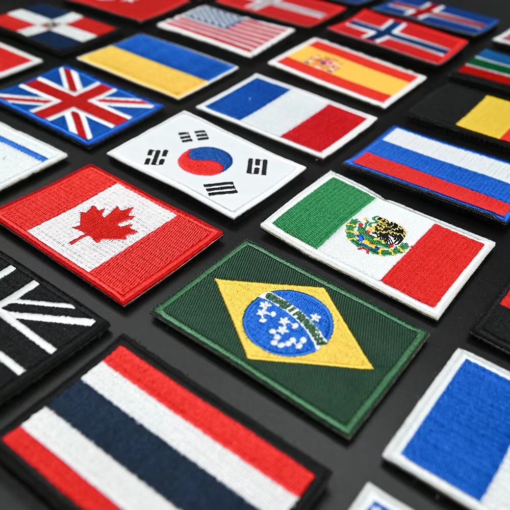 Вышитые нашивки-флаги США, Вел – обзор и цена Embroidery Uk