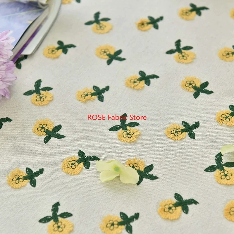 Вдохновленный Ins 3D маленький – обзор и цена Embroidery Yellow Flower