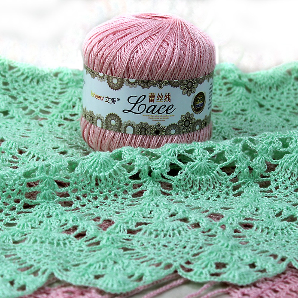50 г/шар, мягкая хлопчатобумаж – обзор и цена Embroidery Thread Yarn