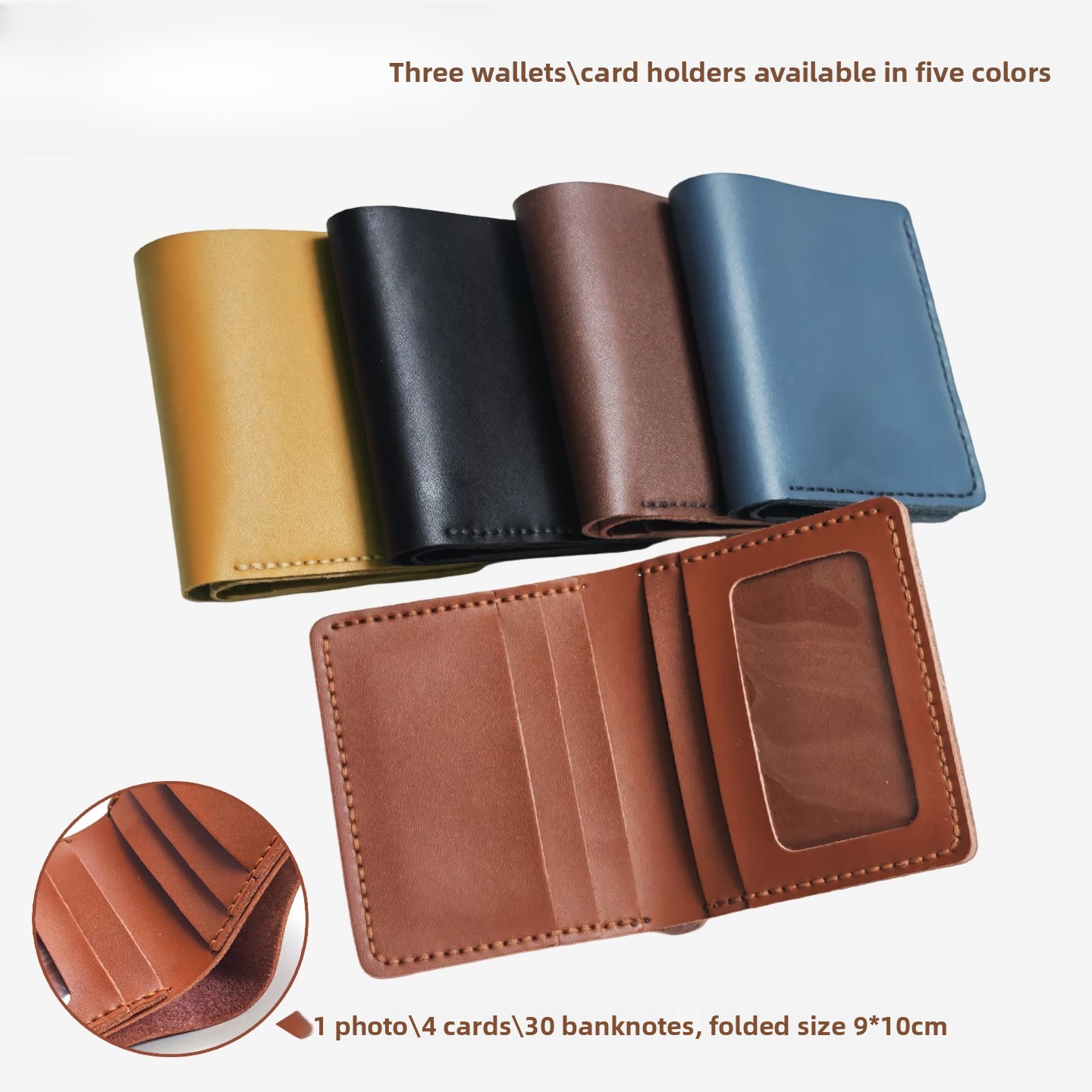Кошелек из натуральной кожи на – обзор и цена Embroidery Wallet
