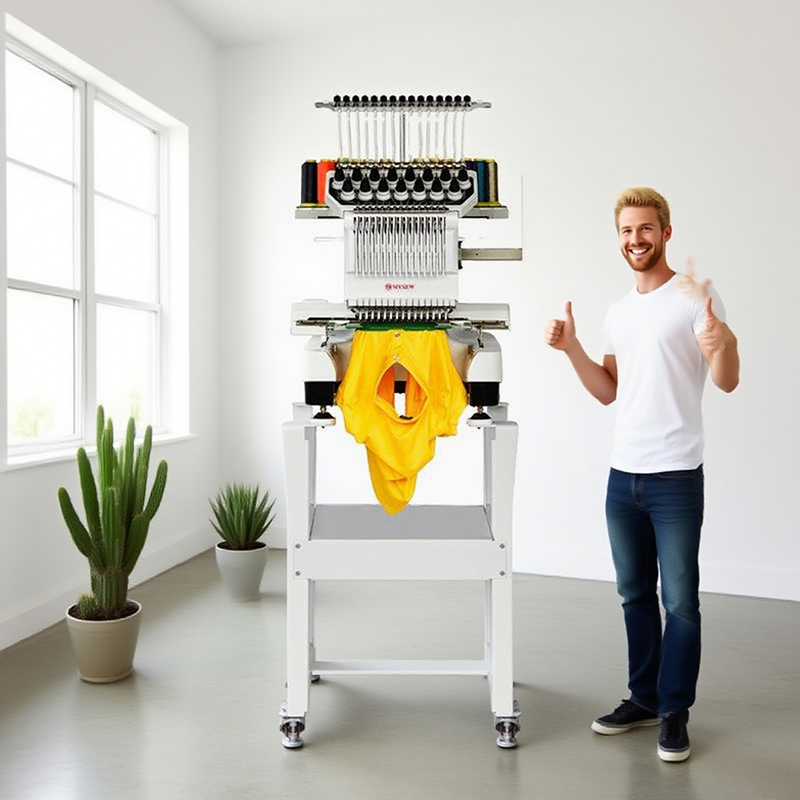 Вышивальная машина MYSEW MFS 1 – обзор и цена Embroidery Machine
