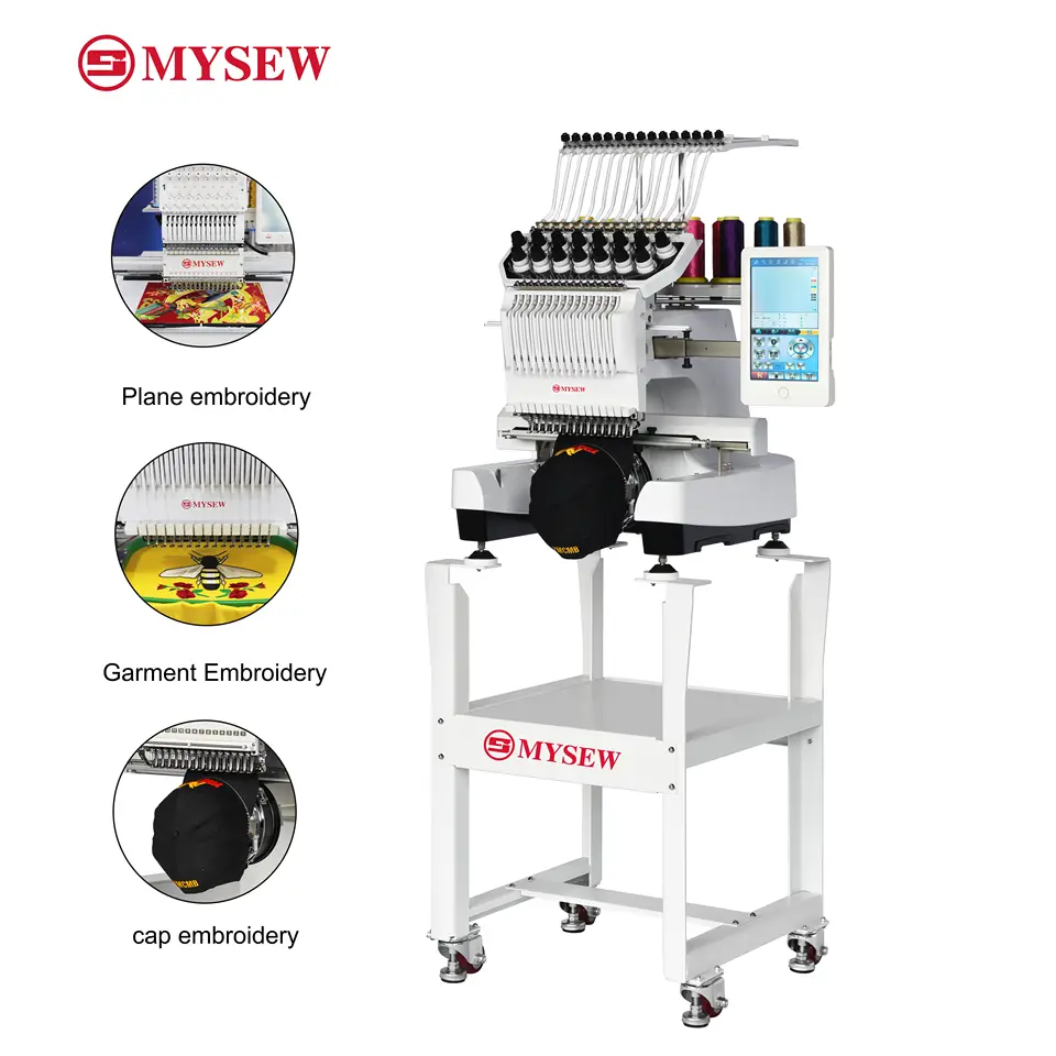 Вышивальная машина MYSEW MFS 1 – обзор и цена Embroidery Machine