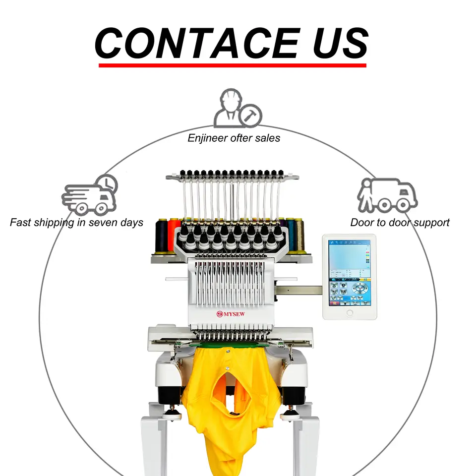 Вышивальная машина MYSEW MFS 1 – обзор и цена Embroidery Machine