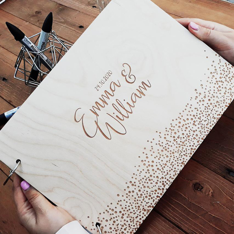 Индивидуальная Свадебная книга – обзор и цена Embroidery Writing