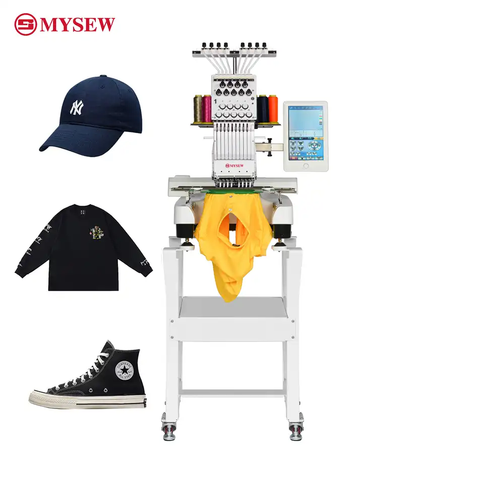 Автоматическая одноголовочная  – обзор и цена Embroidery Machine