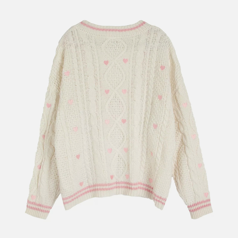 Кардиган Lover с розовым серде – обзор и цена Embroidery Thread Yarn