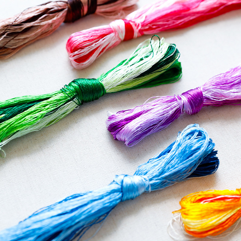 20 м шелковых ниток для вышивк – обзор и цена Embroidery Tools