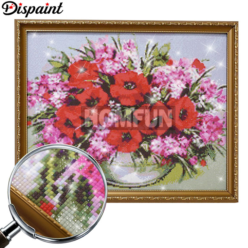 Dispaint полная квадратная/кру – обзор и цена Embroidery Yellow Flower