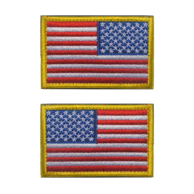 2 шт., вышитые патчи с америка – обзор и цена Embroidery Uk