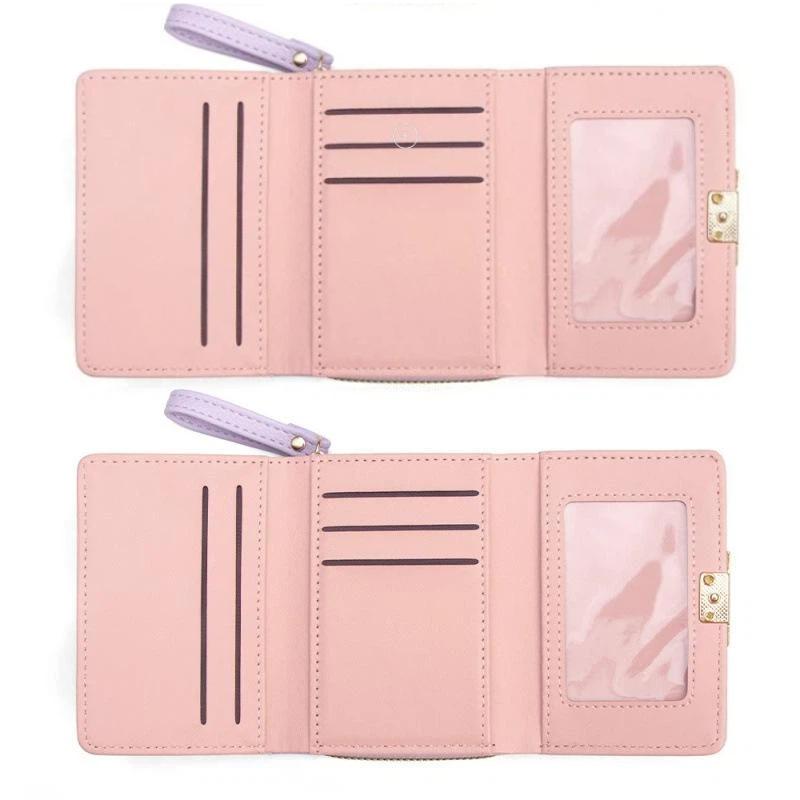 Короткий кошелек из искусствен – обзор и цена Embroidery Wallet