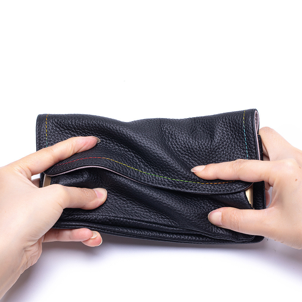 Сумка-клатч из натуральной кож – обзор и цена Embroidery Wallet