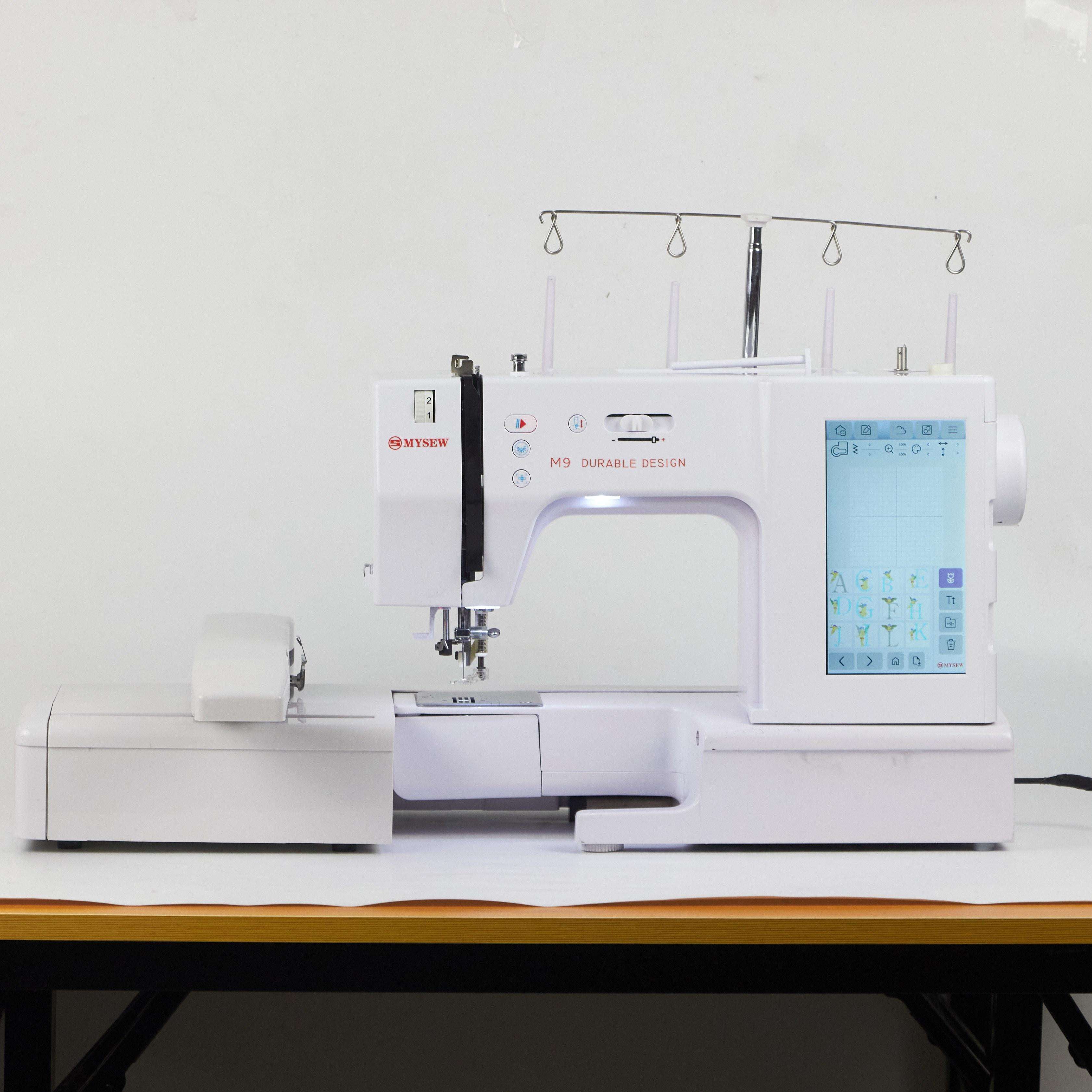 Вышивальная машина MYSEW M9: н – обзор и цена Embroidery Machine