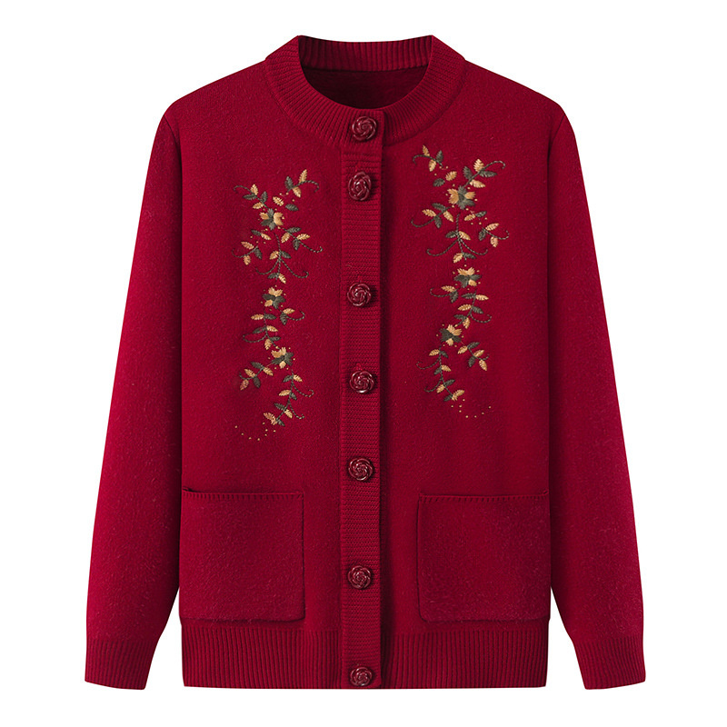Женский вязаный кардиган средн – обзор и цена Embroidery Thread Yarn