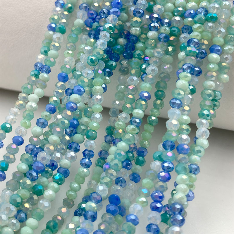 2 мм смешанный цвет граненые х – обзор и цена Embroidery Glass Beads