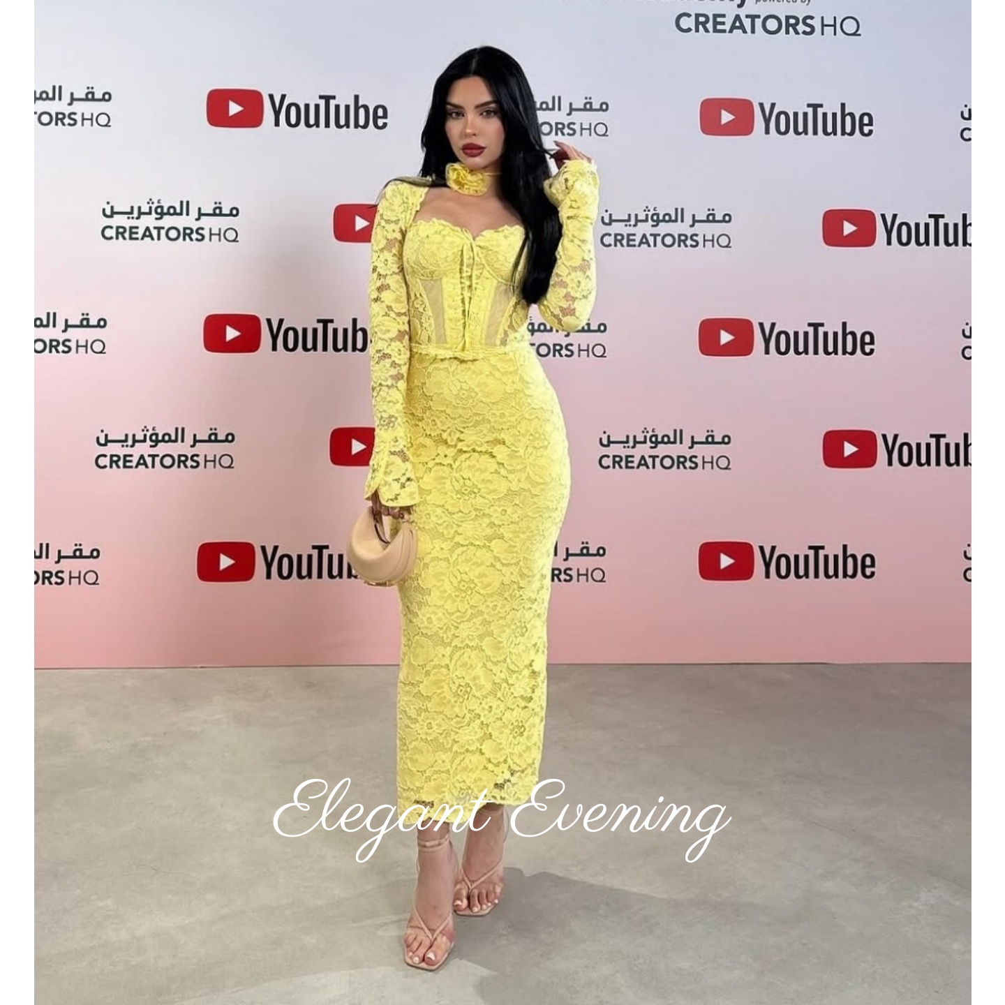 Желтое кружевное платье для вы – обзор и цена Embroidery Yellow Flower