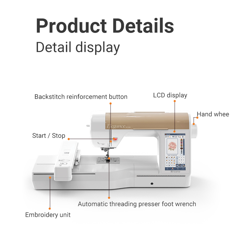 Простая в использовании бытова – обзор и цена Embroidery Machine